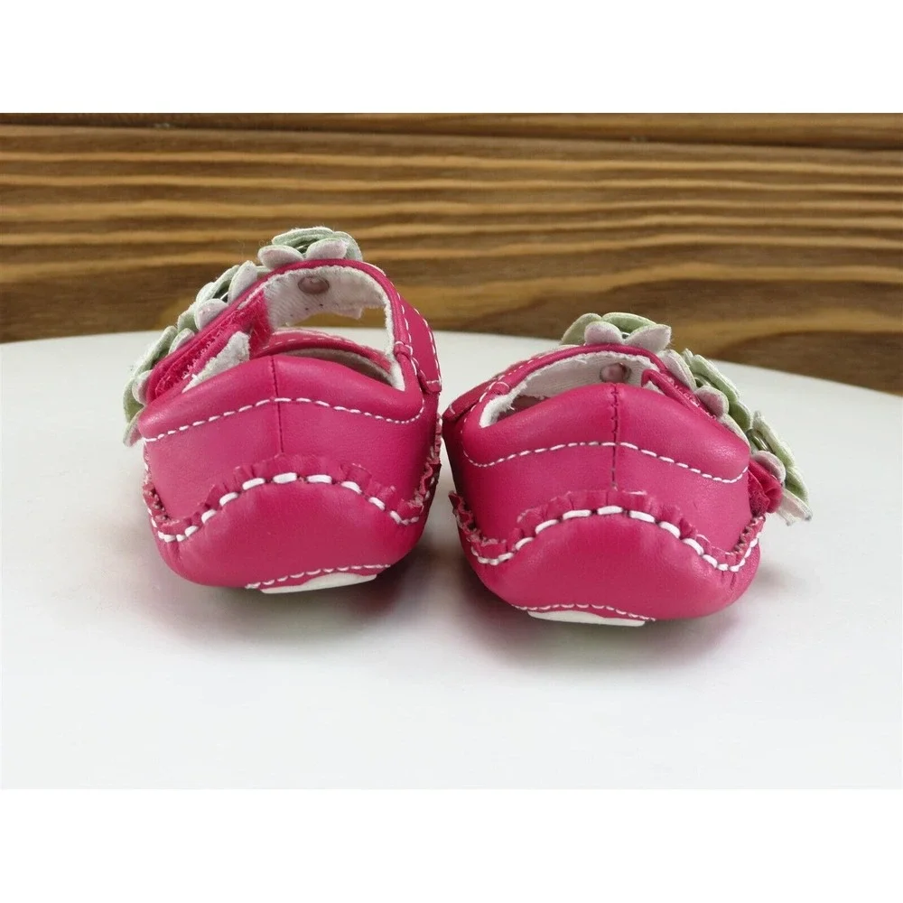 Circo Sz 2 Toddler Shoes Girls Mary Jane Pink‎ Leather Medium